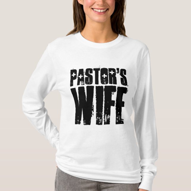 T-Shirts DA MULHER DO PASTOR (Frente)