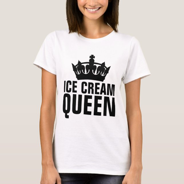 T-SHIRTS DA RAINHA sorvete (Frente)