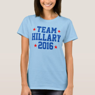 T-shirts Da "t-shirt do jérsei de HILLARY 2016 EQUIPE" das