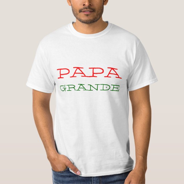 T-shirts Da "t-shirt grandioso papá" (Frente)