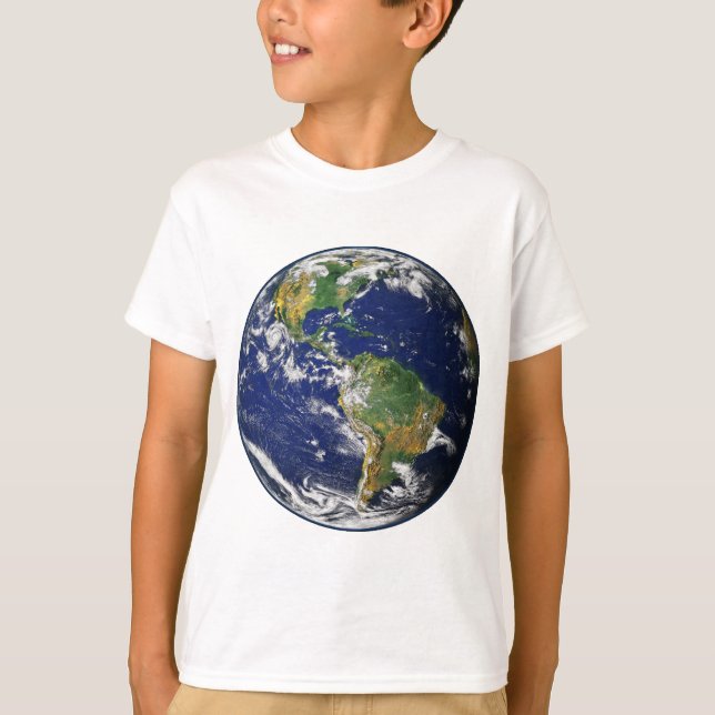 T-shirts ~ da TERRA do PLANETA (sistema solar) (Frente)