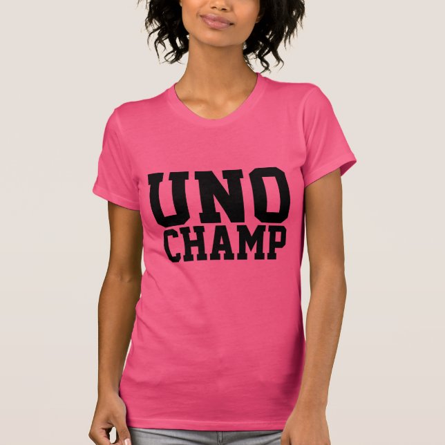 T-SHIRTS DA UNO CHAMP (Frente)