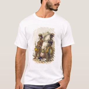 T-shirts Dabiyaki e Upapazi, meninos do tribo Zulu no