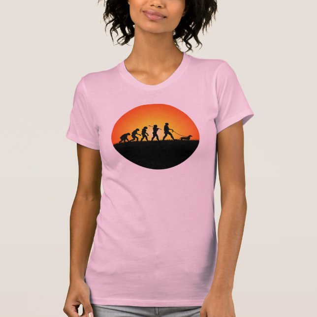 T-shirts Dachshund (Frente)