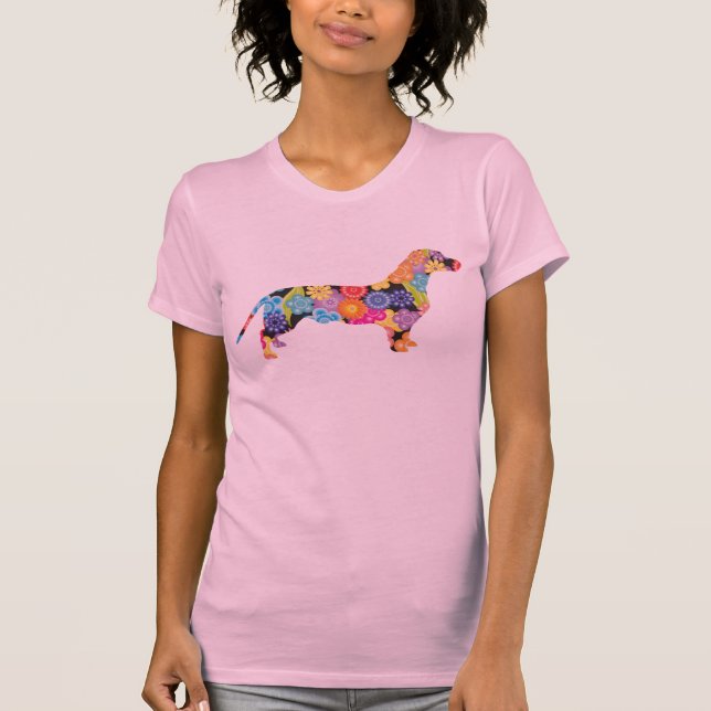 T-shirts Dachshund (Frente)