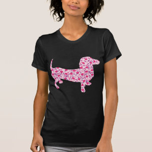 T-shirts Dachshund Hearts