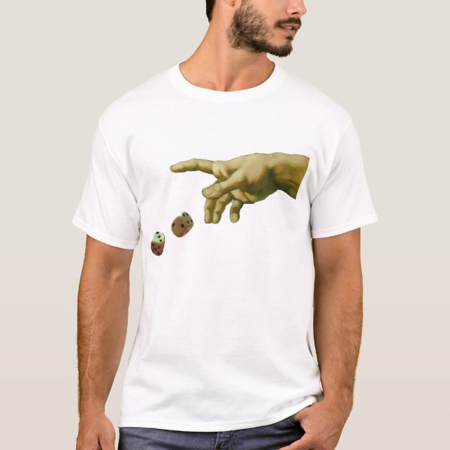 T-shirts Dados dos jogos do deus (Frente)