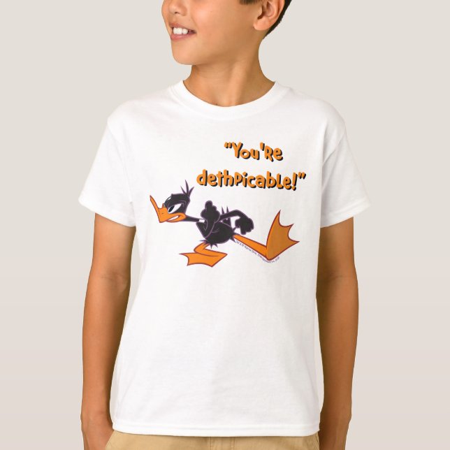 T-shirts DAFFY DUCK™ pronto para lutar (Frente)