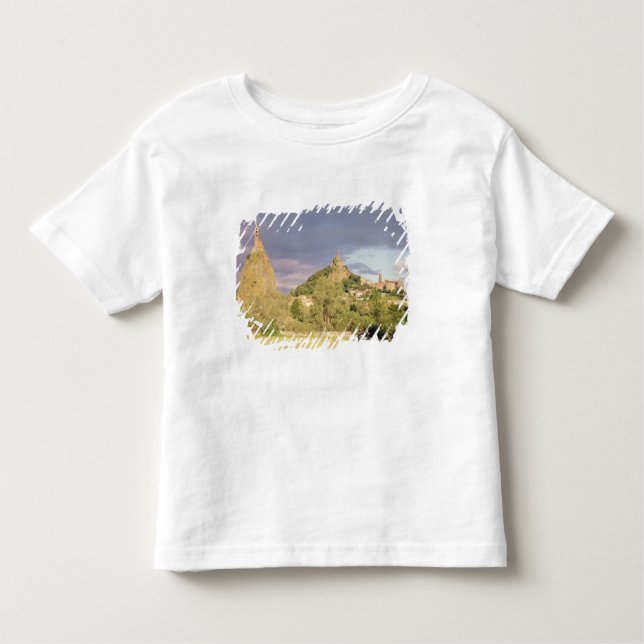 T-shirts d'Aiguilhe do Saint Michel, o Rocher (Frente)