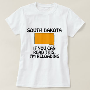 T-shirts Dakota do Sul - Se Você Está Lendo Isso, Estou Rec