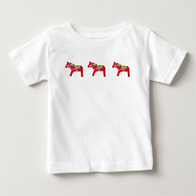 T-shirts Dala Horse (Frente)