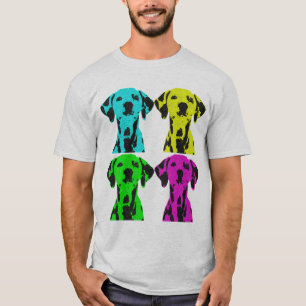 T-shirts Dalmata Pop art