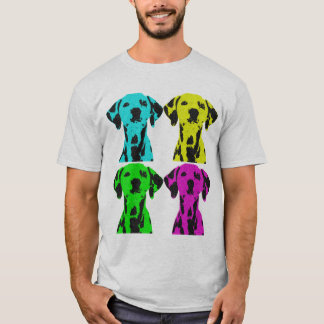 T-shirts Dalmata Pop art