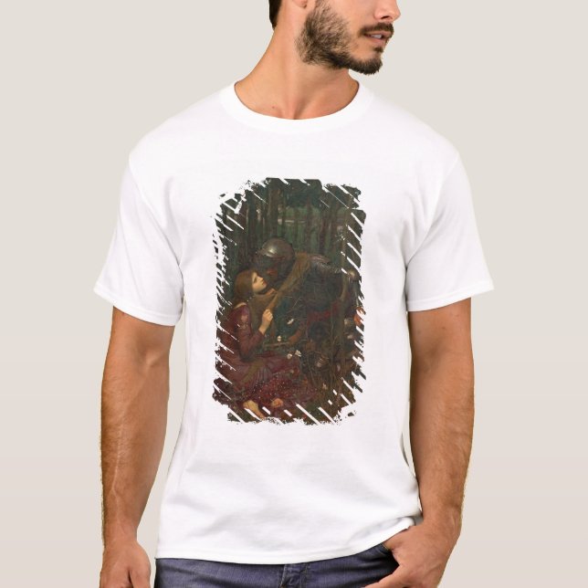 T-shirts Dama Sem Merci do Belle do La, 1893 (óleo em (Frente)