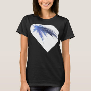 T-shirts Damas alpargata com fractal motivo