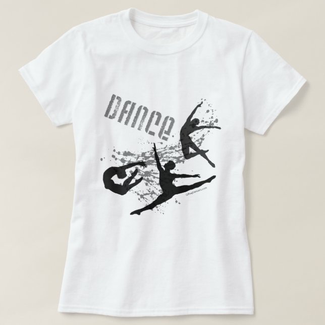 T-shirts Dança (Frente do Design)