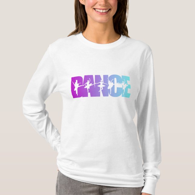 T-shirts Dança com cores dos dançarinos (Frente)