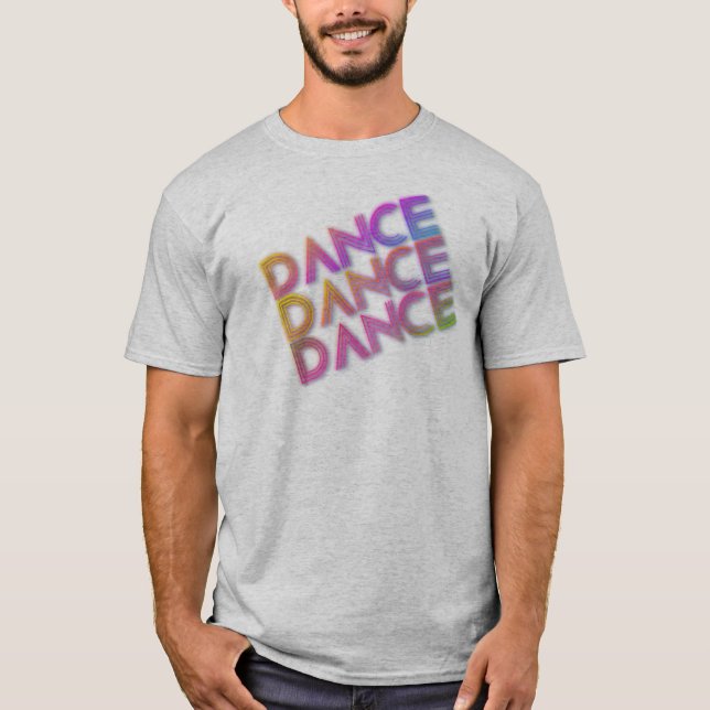 T-shirts dança da dança da dança (Frente)