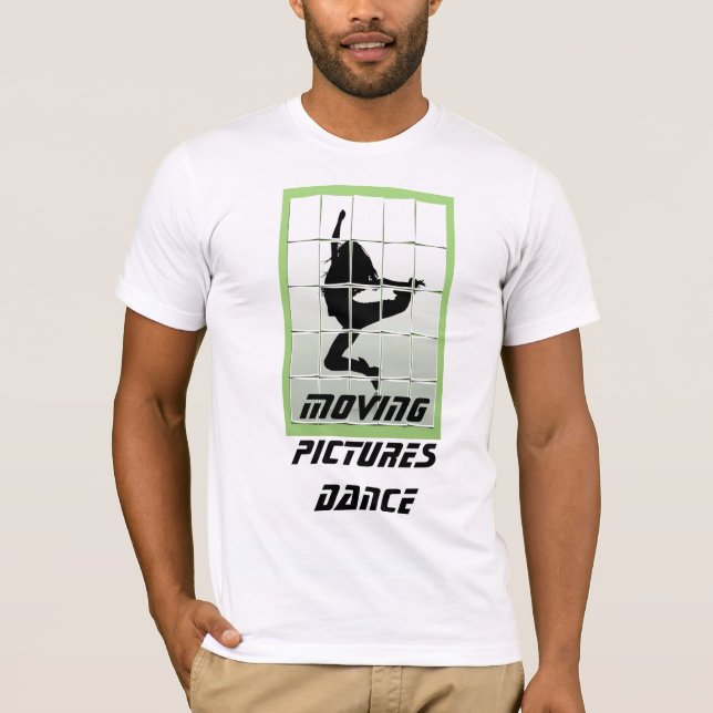 T-shirts Dança da imagem movente (Frente)