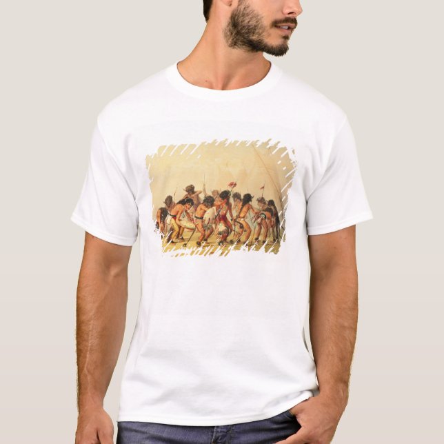 T-shirts Dança do búfalo, c.1832 (Frente)
