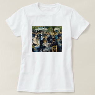 T-shirts Dança no Le Moulin de la Galette por Renoir