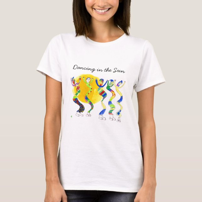 T-shirts Dança no Sun 5 (Frente)
