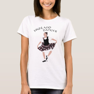 T-shirts Dançarino Country Escocês
