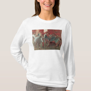 T-shirts Dançarinos de Edgar Degas   no ensaio, 1895-98