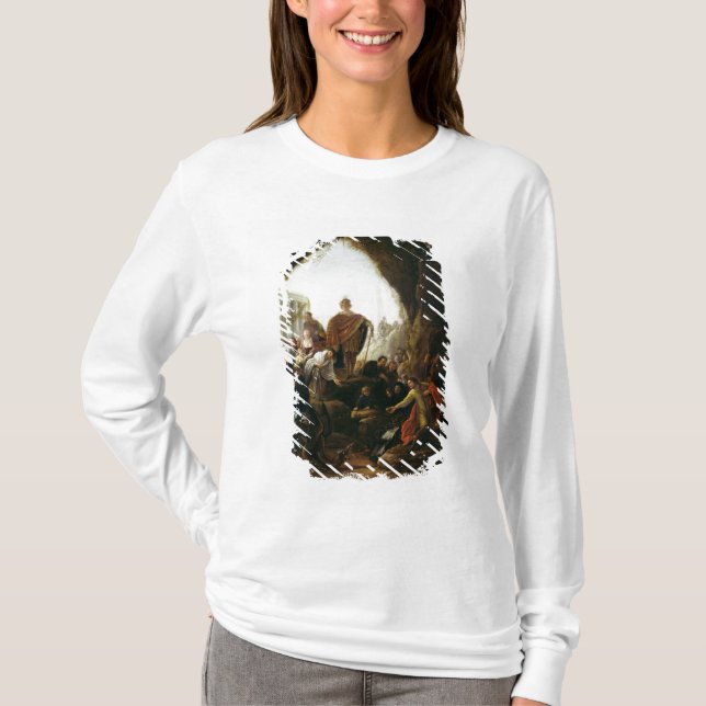 T-shirts Daniel que mata o dragão do Baal (Frente)