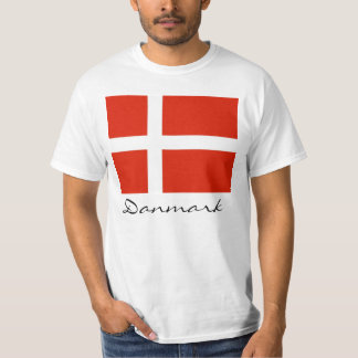 T-shirts Danmark com Dannebrog