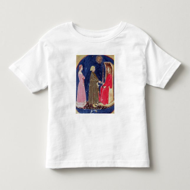 T-shirts Dante e Beatrice antes de justiniano (Frente)