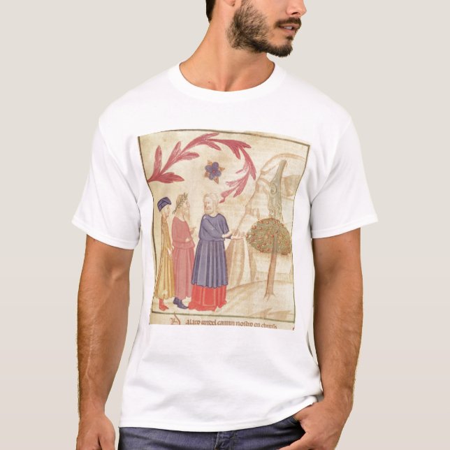 T-shirts Dante e Virgil no paraíso terrestre (Frente)