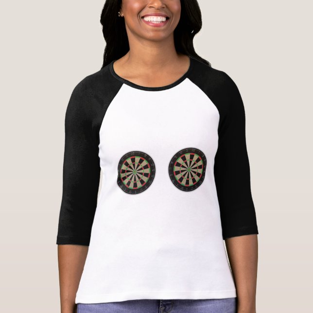 T-shirts Dart 🎯 😍 AA Dartboard Lover (Frente)