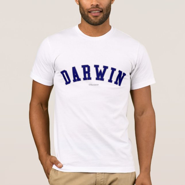 T-shirts Darwin (Frente)
