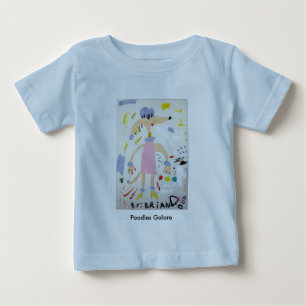 T-shirts Das caniches bebê abundante