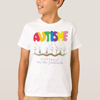 T-shirts D'autisme traitant de Chandail