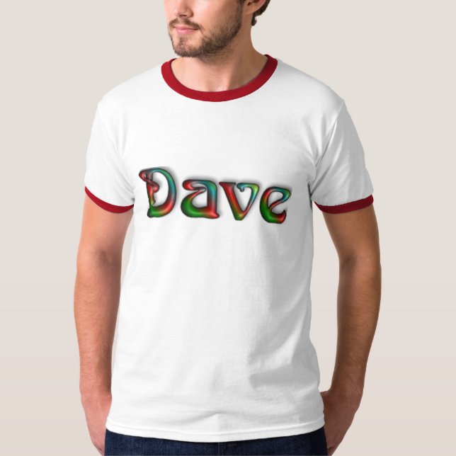 T-shirts Dave (Frente)