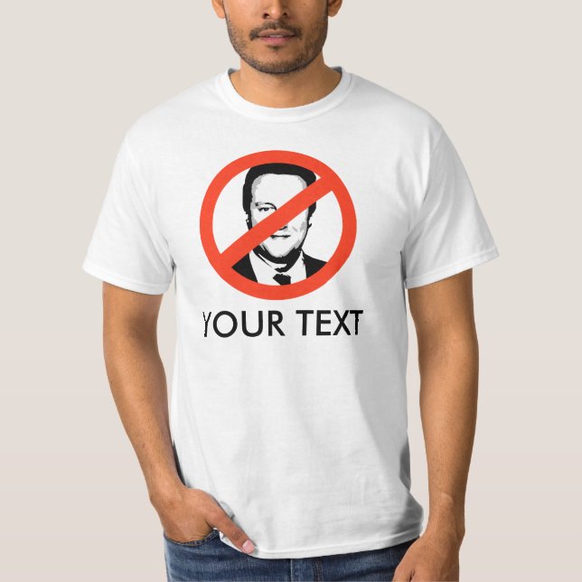 T-shirts David Cameron (Frente)