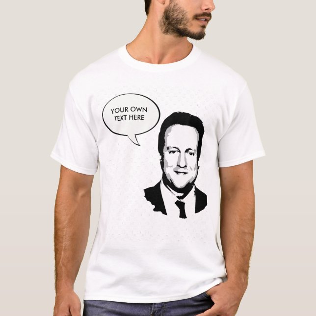 T-shirts David Cameron (Frente)