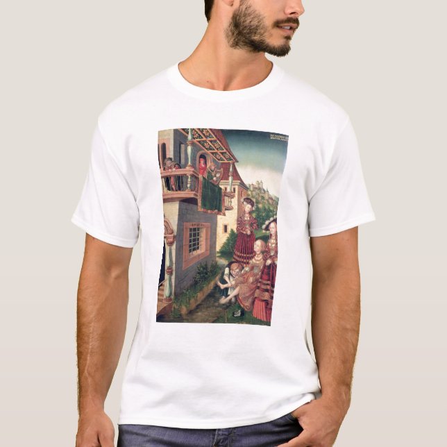 T-shirts David e Bathsheba, 1528 (Frente)