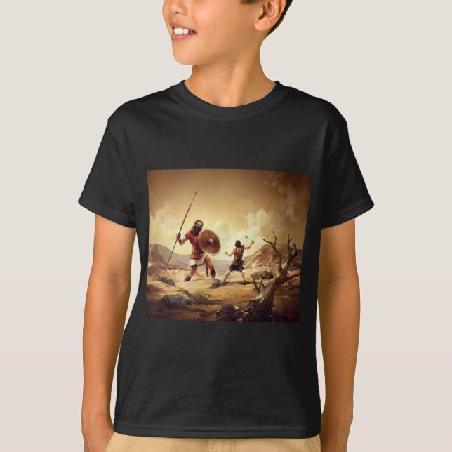 T-shirts David e Goliath (Frente)