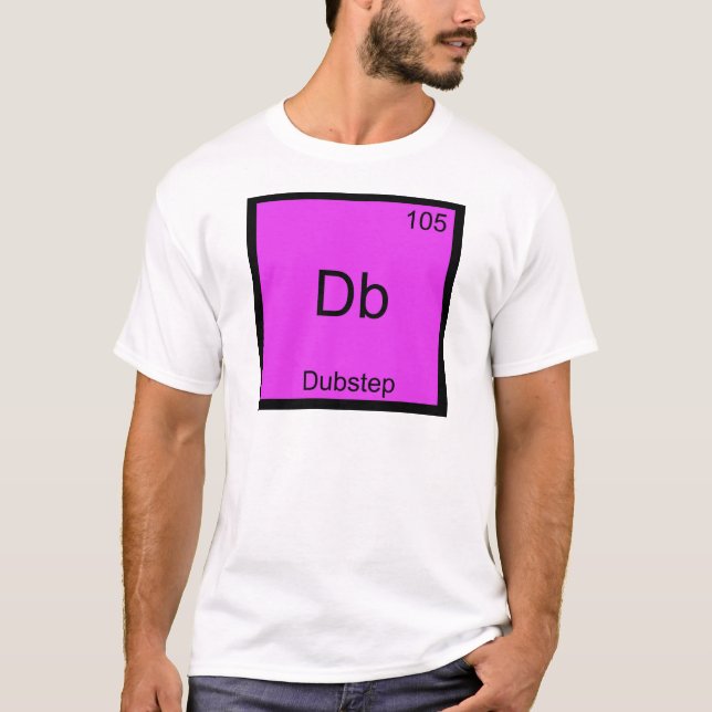 T-shirts DB - Música engraçada do símbolo do elemento da (Frente)
