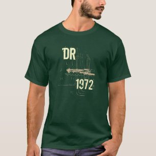 T-shirts DDR desenhos de ferrovia de império