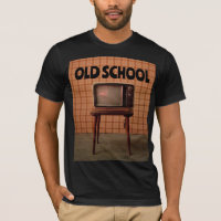 T-Shirts DE ANIVERSÁRIO DA VELHA ESCOLA RETRO