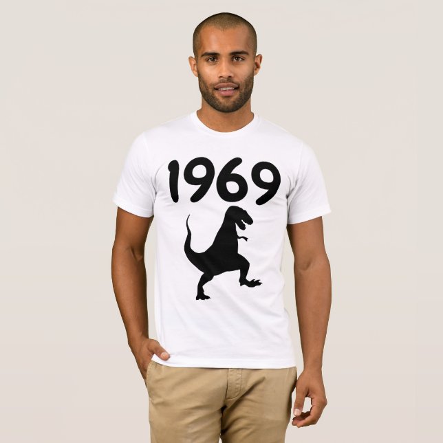 T-shirts DE ANIVERSÁRIO DE 1969 (Frente Completa)