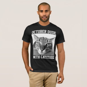 T-shirts DE ANIVERSÁRIO DE OUTUBRO Caras