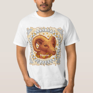 t-shirts de aniversário do Aries