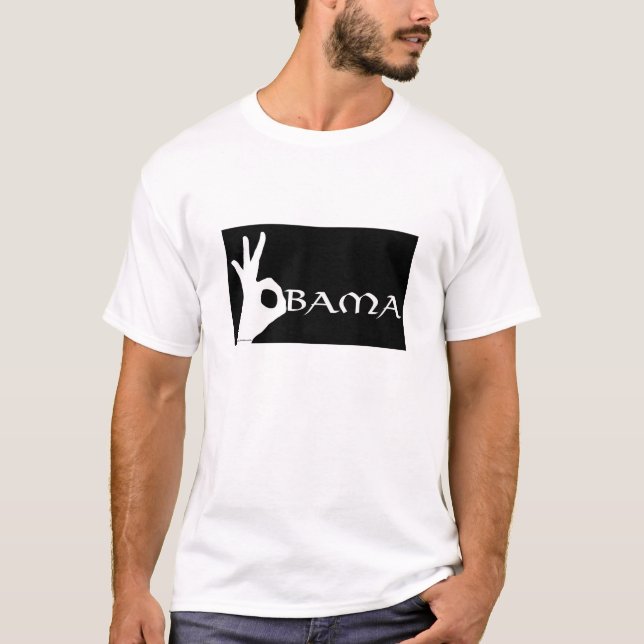 T-shirts De "aprovação Obama " (Frente)