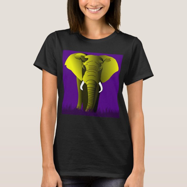 T-SHIRTS DE ARTE ELEFANTE (Frente)