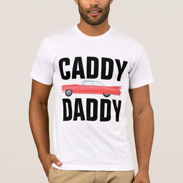 T-shirts de automóveis clássicos para Pai, PAI CAD (Frente)